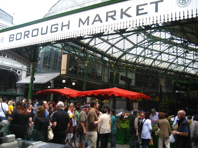 ตลาด Borough, ลอนดอน, อังกฤษ
